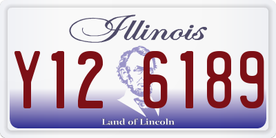 IL license plate Y126189