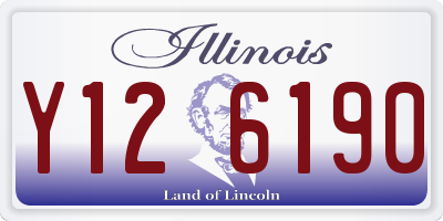 IL license plate Y126190