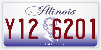 IL license plate Y126201