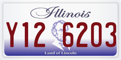IL license plate Y126203