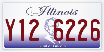 IL license plate Y126226