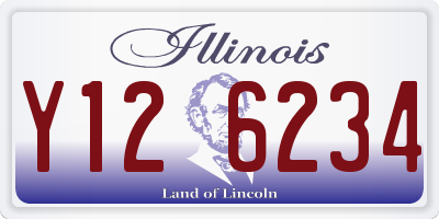 IL license plate Y126234