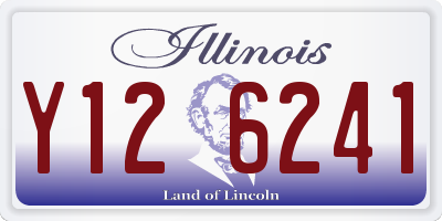 IL license plate Y126241