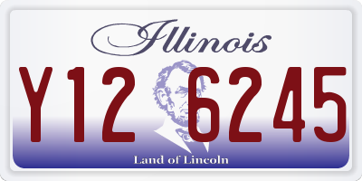 IL license plate Y126245