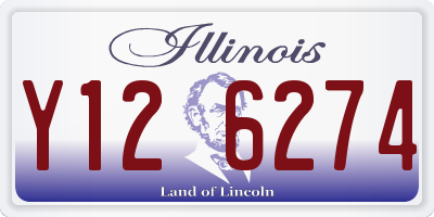IL license plate Y126274