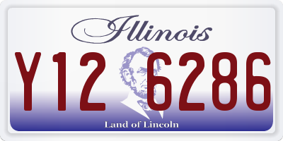 IL license plate Y126286