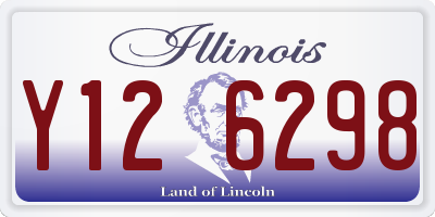 IL license plate Y126298