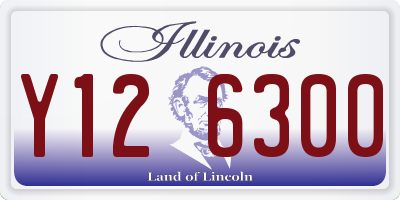 IL license plate Y126300
