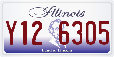 IL license plate Y126305