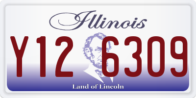 IL license plate Y126309