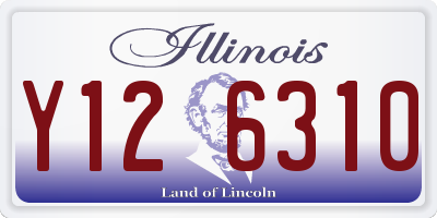 IL license plate Y126310