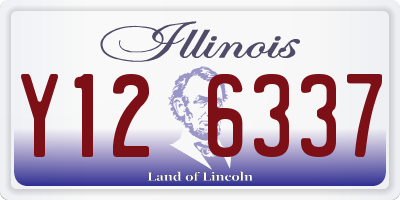 IL license plate Y126337