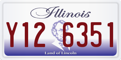 IL license plate Y126351