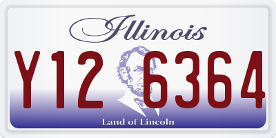IL license plate Y126364