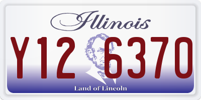 IL license plate Y126370