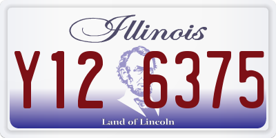 IL license plate Y126375