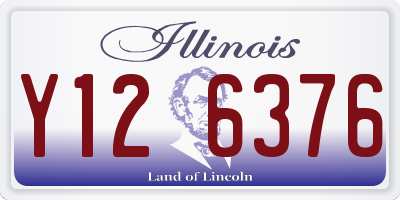 IL license plate Y126376