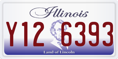 IL license plate Y126393