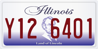 IL license plate Y126401