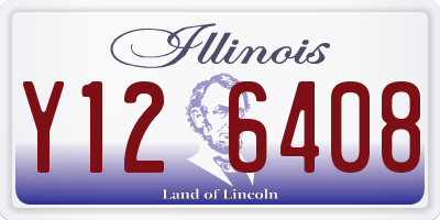 IL license plate Y126408