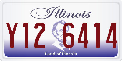 IL license plate Y126414