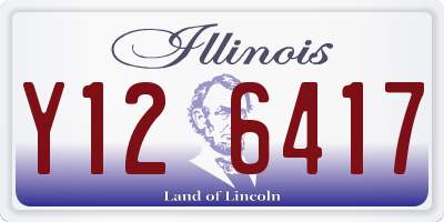 IL license plate Y126417