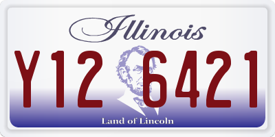 IL license plate Y126421