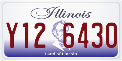 IL license plate Y126430