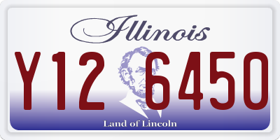 IL license plate Y126450