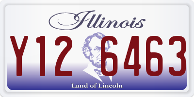 IL license plate Y126463