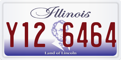 IL license plate Y126464