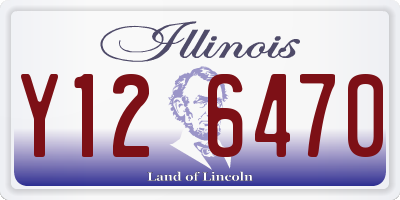 IL license plate Y126470