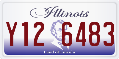 IL license plate Y126483