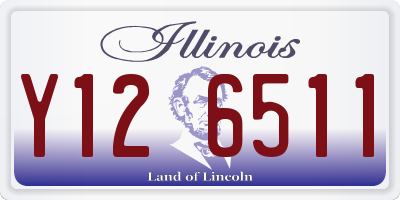 IL license plate Y126511