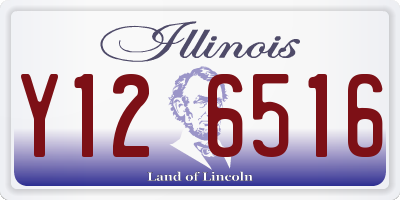 IL license plate Y126516
