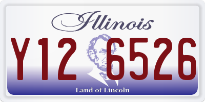 IL license plate Y126526