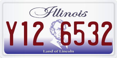 IL license plate Y126532