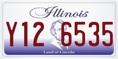 IL license plate Y126535