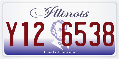 IL license plate Y126538