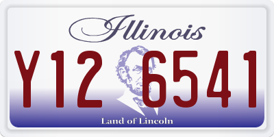 IL license plate Y126541