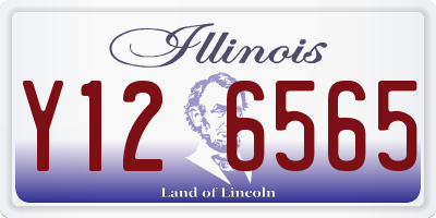 IL license plate Y126565