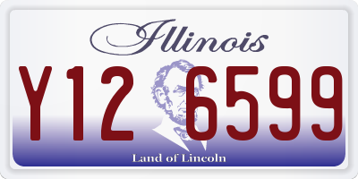 IL license plate Y126599