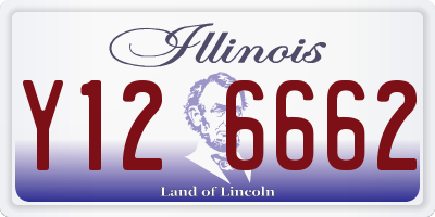 IL license plate Y126662