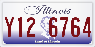 IL license plate Y126764