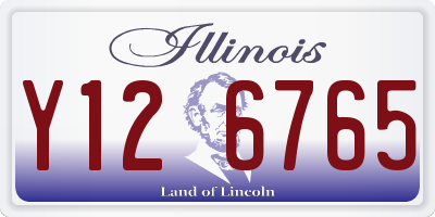 IL license plate Y126765