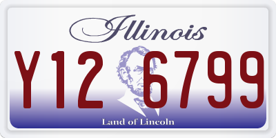 IL license plate Y126799