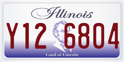 IL license plate Y126804
