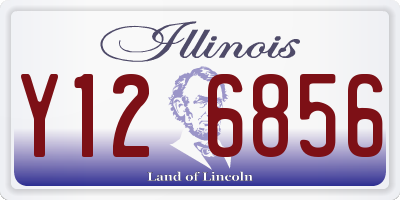 IL license plate Y126856