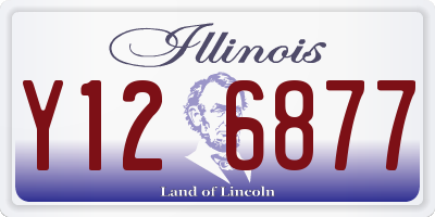 IL license plate Y126877