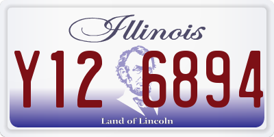 IL license plate Y126894